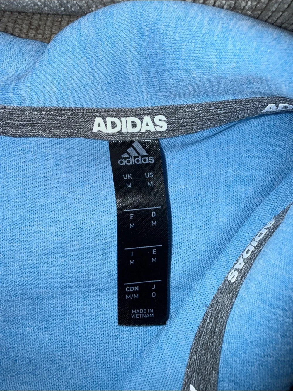 adidas Men’s Light Blue Polo Shirt